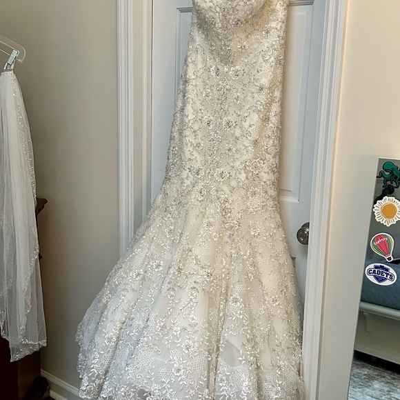 Swarovski Wedding Dress - Picture 2 of 3